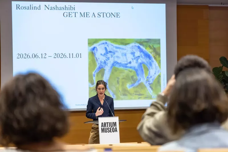 rosalind-nashashibiren-get-me-a-stone-erakusketa-jarri-dute-artium-museoan